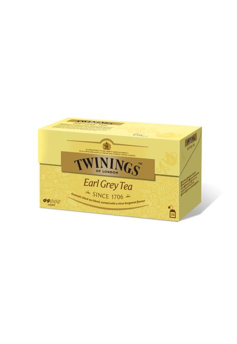 Twinings Earl Grey (etiqueta amarilla) x 25 Bolsitas-2