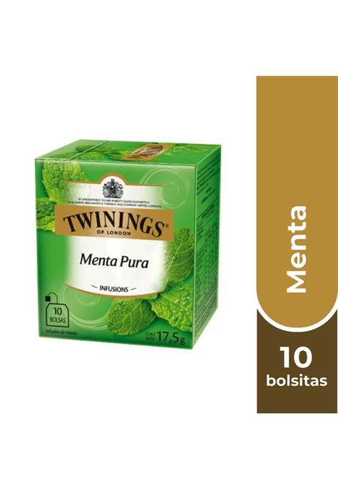 Twinings Té Menta x 10 Bolsitas-0