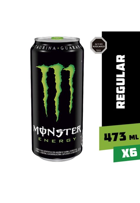 Monster Energy Lata 473cc x 6-0