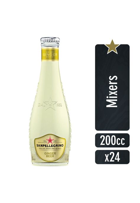 San Pellegrino Ginger Beer 24 botellas 200 cc-0