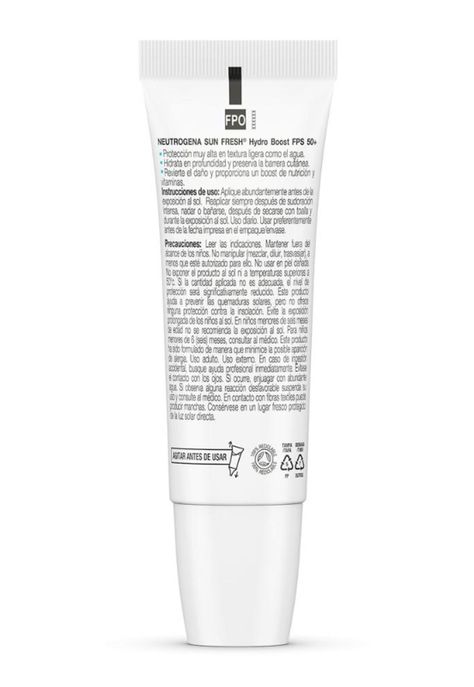 Neutrogena Sun Fresh Hydro Boost Tono Claro FPS 50+ 40mL-2