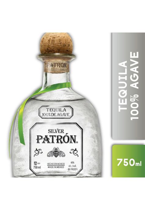 Tequila Patron Silver 750cc 1 Unidad-0