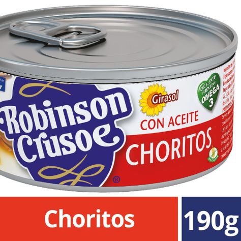 Choritos En Aceite Robinson Crusoe 190 CC-0
