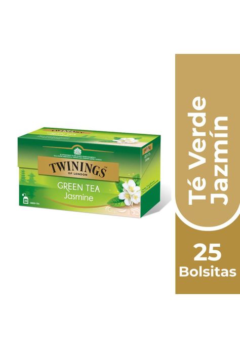 Twinings Té Verde Jazmín x 25 Bolsitas-0