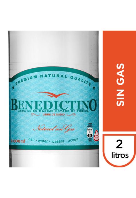 Benedictino Sin Gas Botella 2,0 x 6-0
