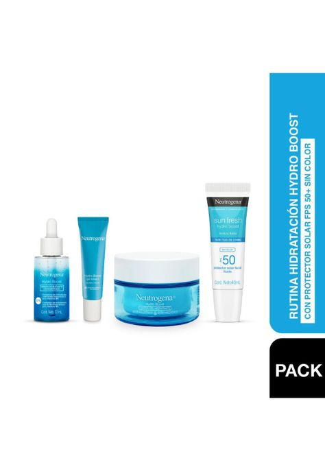 Rutina Hidratación Neutrogena Hydro Boost + Protector Solar-0