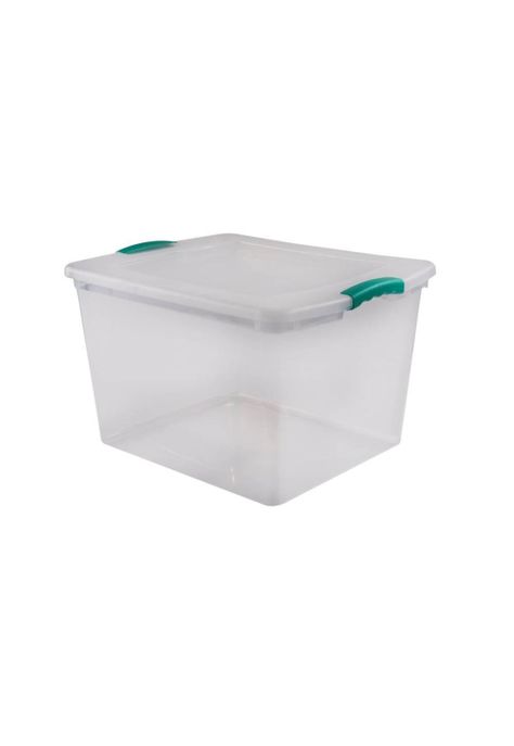 Caja Organizadora Wenbox 45 Litros Transparente-0