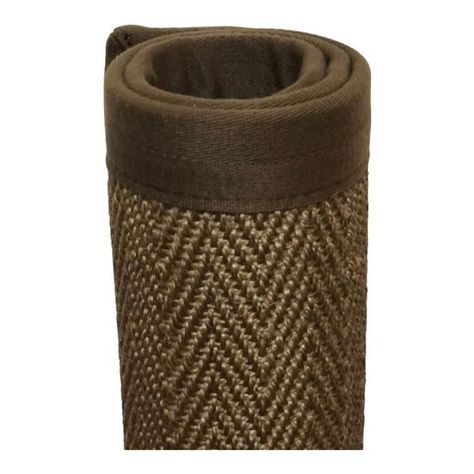 Alfombra de Sisal 240x350 cm Chocolate  -0