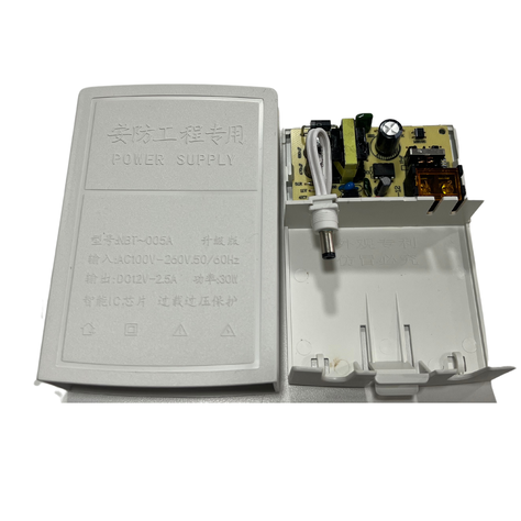 Fuente De Poder 12v 2.5amp Exterior para CCTV y Tiras Led-1