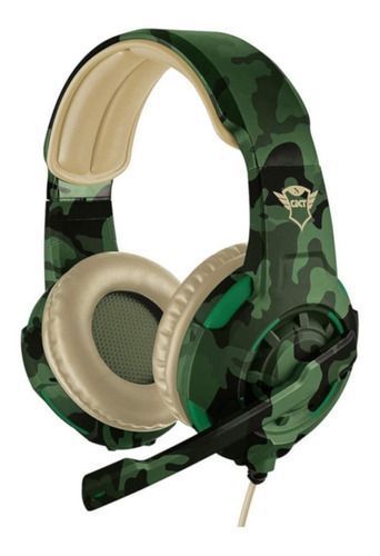 Audífonos Gamer Trust Radius Gxt 310 Jungle Camo-0