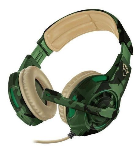 Audífonos Gamer Trust Radius Gxt 310 Jungle Camo-1