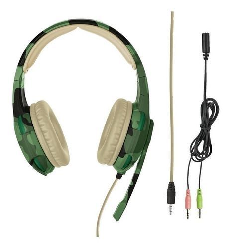 Audífonos Gamer Trust Radius Gxt 310 Jungle Camo-3