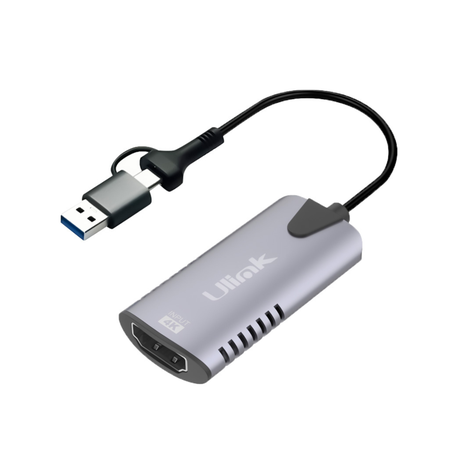Tarjeta capturadora de video HDMI 4K a USB C / USB3.0 UL-ADV2-1