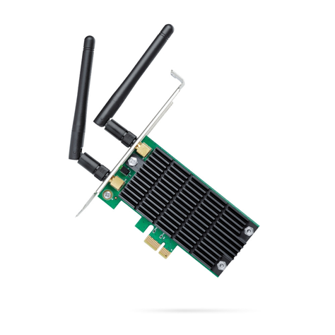 Tarjeta WIFI PCI Express Banda Dual AC1200 Archer T4E-0