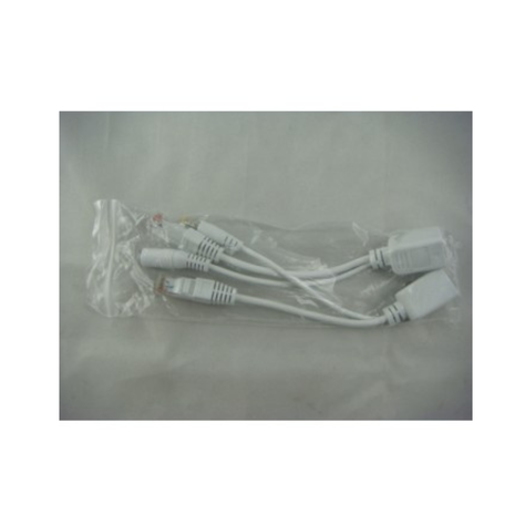 Adaptador PoE Red + DC Soporta Hasta 30 Mts-1
