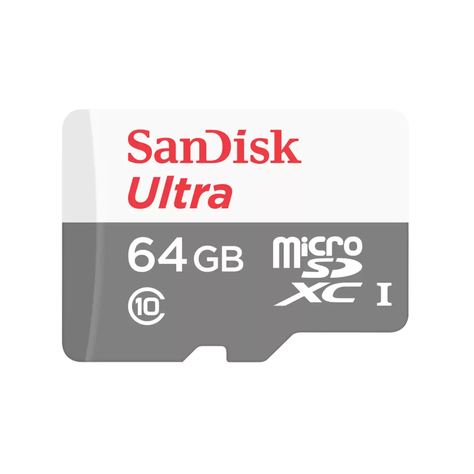 Tarjeta De Memoria Micro SD 64GB Sandisk Ultra Con Adaptador-0