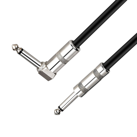 Cable de Audio 6.3mm con Conector en L - 3 Metros, Alta Calidad UL-GUI-JL403-1