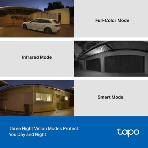 Camara Wifi de Seguridad Motorizada para Exterior Tapo C510W 2K-3