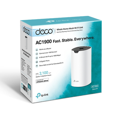 Router Repetidor Dual Band Mesh Deco S7 AC1900-2