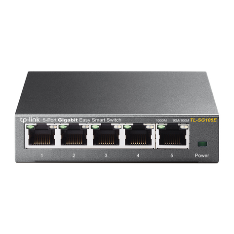 Switch 5 Puertos Gigabit Easy Smart TL-SG105E-0