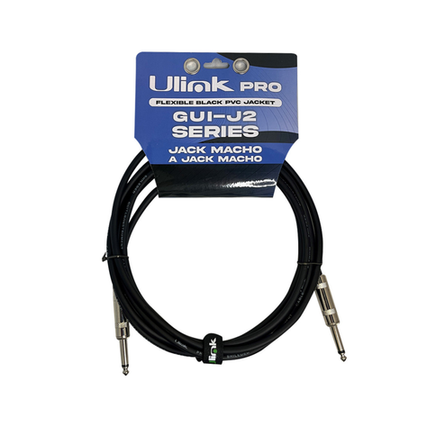 Cable de Audio Jack Macho a Jack Macho Mono 10m UL-GUI-J210-3