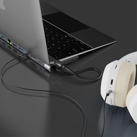 Adaptador Multipuerto USB C 12 en 1 UL-ADC121 de Aluminio-3