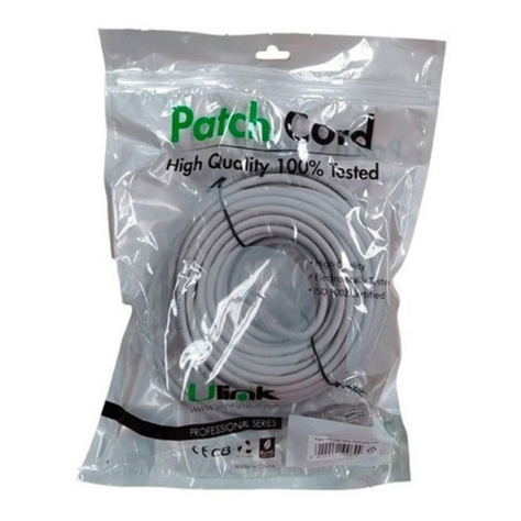 Cable De Red Patch Cord Certificado Cat6 30 Mts Gris-1