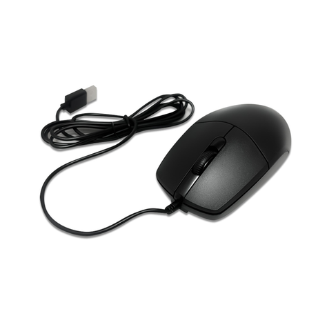 Mouse alámbrico USB 1200dpi UT-MO830U-0