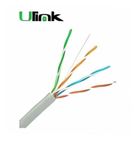 Cable De Utp Cat6 100 Mts 23 Awg Gris Excelente Calidad-1