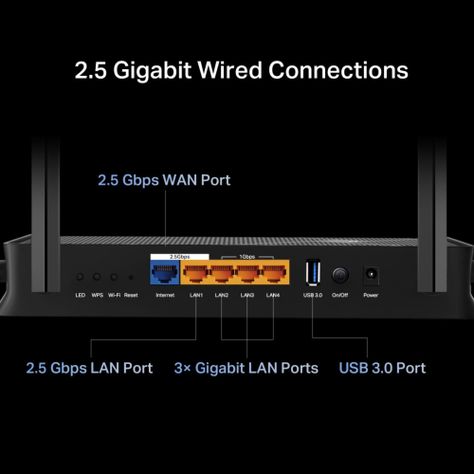 Router Dual Band Wifi 7 Archer BE230 Be3600 EasyMesh -2