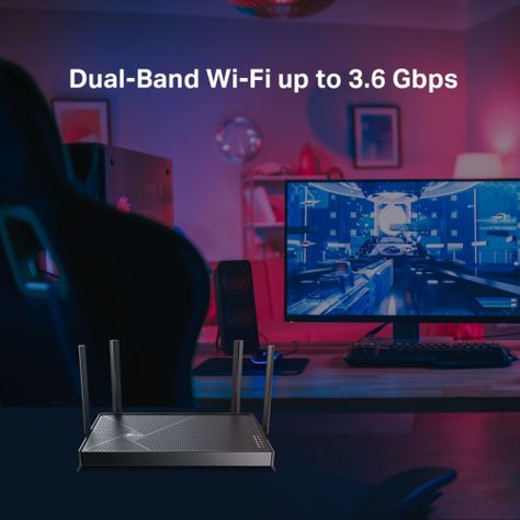 Router Dual Band Wifi 7 Archer BE230 Be3600 EasyMesh -3