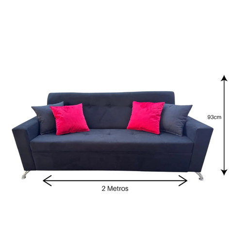 SOFA SOFIA NEGRO FELPA-1