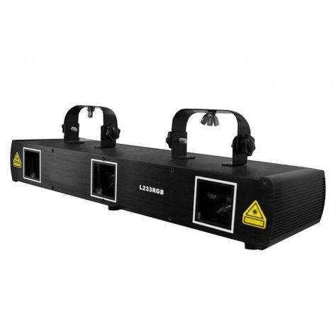 Laser de tres aperturas Rojo - verde - azul 250mW-0