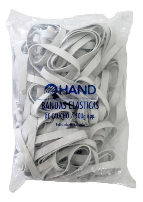 Elasticos Anchos 60x10mm 500g. Hand. Ligas-0