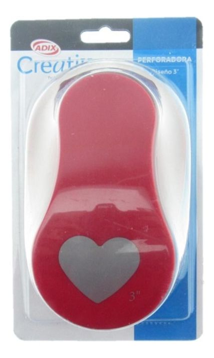 Perforador Corazon 3 Pulgadas (7.62 Cm Aprox) Creative-1