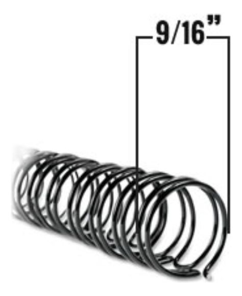 Anillo Metalico Doble Cero 3:1 14.3mm (9/16) 10 Unid.-1