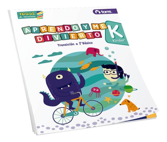 Cuaderno Aprendo Y Me Divierto Torre Transición A 1° Básico-1