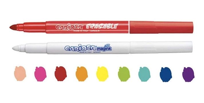 Marcadores Magic Borrables 10 Colores Carioca. Erasable-1