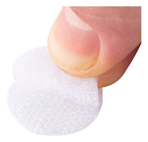 Velcro Circular Adhesivo Blanco 69 Unid. Creative-4