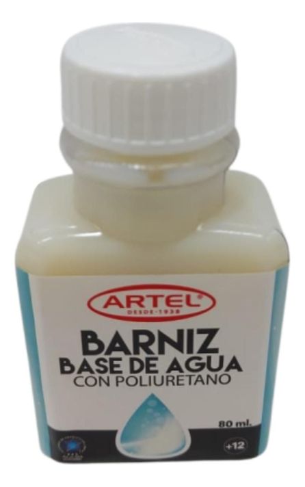 Barniz Base De Agua, Frasco 80ml. Artel-1