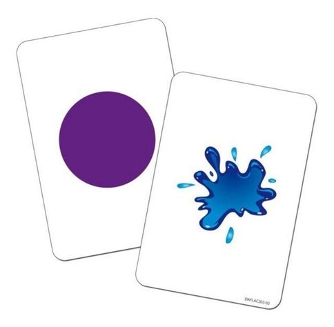 Láminas Didácticas, Flash Card Formas Y Colores. Dactic-1