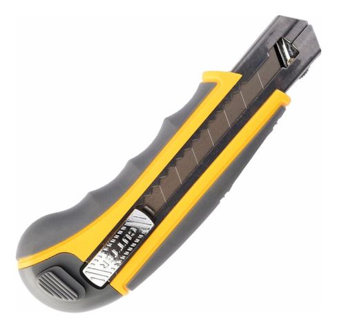 Cuchillo Cartonero Premium Grande 18m Incluye Repuesto Torre-2