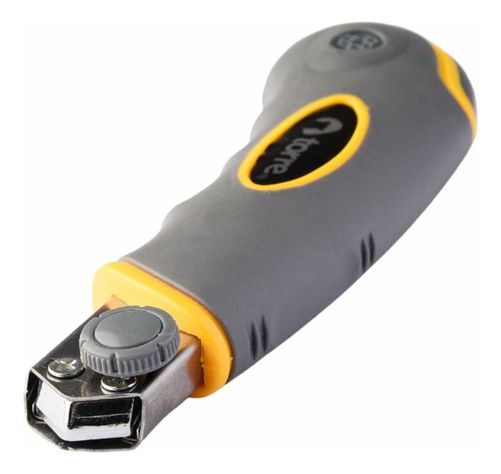 Cuchillo Cartonero Premium Grande 18m Incluye Repuesto Torre-4