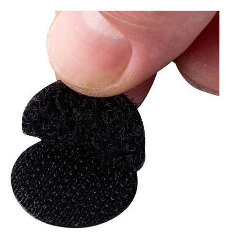 Velcro Circular Adhesivo Negro 69 Unid. Creative-3
