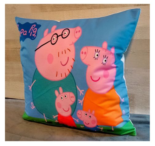 Cojín Felpa 45x45 cm Peppa Extra Suave -1