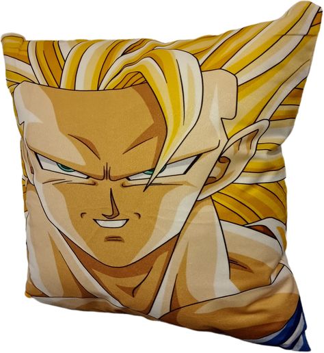 Cojín Felpa 45x45 cm de Goku Fase 3 Extra Suave -0
