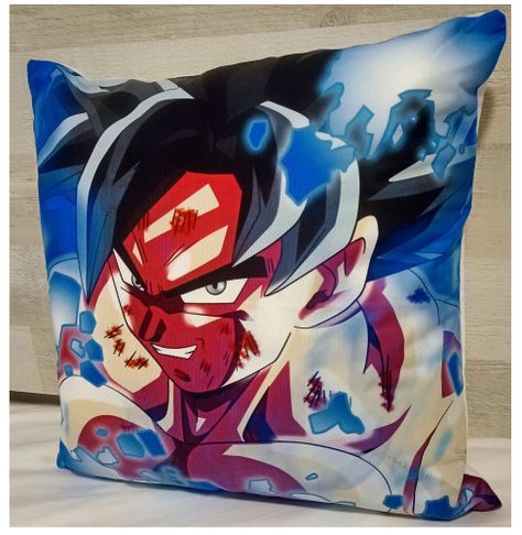 Cojín Felpa 45x45 cm De Goku Malo Extra Suave-3