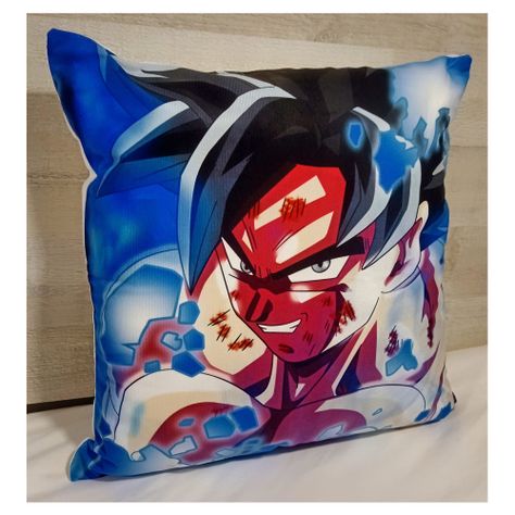 Cojín Felpa 45x45 cm De Goku Malo Extra Suave-1