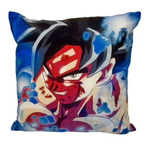 Cojín Felpa 45x45 cm De Goku Malo Extra Suave-0