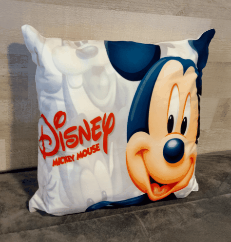 Cojín Felpa 45x45 cm Mickey Mouse Extra Suave -1